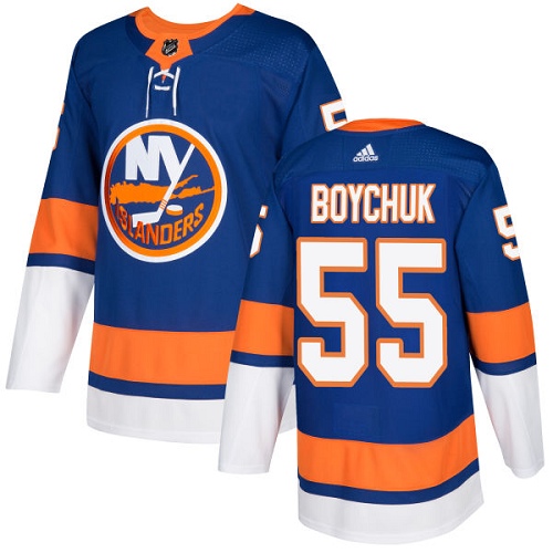 Adidas Islanders #55 Johnny Boychuk Royal Blue Home Authentic Stitched Youth NHL Jersey Adidas Islanders #55 Johnny Boychuk Royal Blue Home Authentic Stitched Youth NHL Jersey