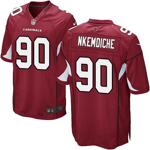 Nike Cardinals #90 Robert Nkemdiche Red Alternate Youth Stitched NFL Elite Jersey