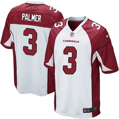 Nike Cardinals #3 Carson Palmer White Alternate Youth Stitched NFL Elite Jersey