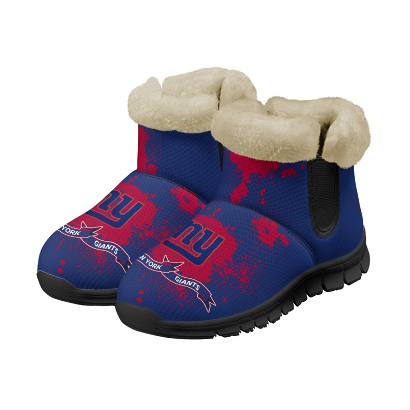Women's New York Giants 2024 Snow Boots/Shoes 001(Pls check description for details)