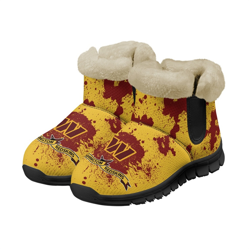 Men's Washington Commanders 2024 Snow Boots/Shoes 001(Pls check description for details)