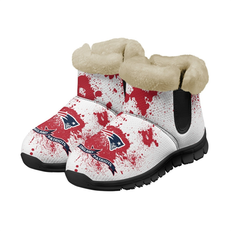 Men's New England Patriots 2024 Snow Boots/Shoes 003(Pls check description for details)