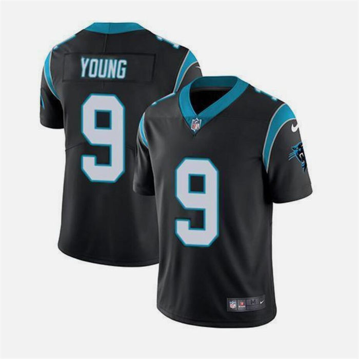 Youth Carolina Panthers #9 Bryce Young Black Vapor Untouchable Limited Stitched Jersey