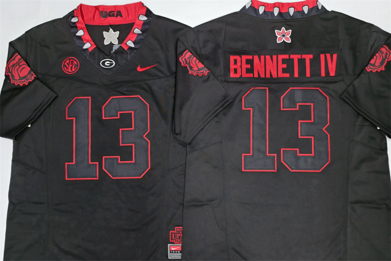 Georgia Bulldogs #13 Stetson Bennett IV White 2026 F.U.S.E. Stitched Jersey