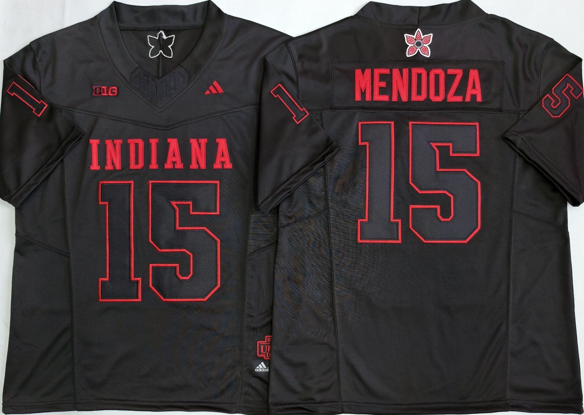 Men's Indiana Hoosiers #15 Fernando Mendoza Black 2026 F.U.S.E. Stitched Basketball Jersey