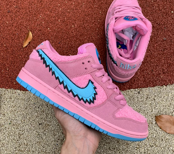 Men's Dunk Low SB Grateful Dead Pink Shoes 006 Men's Dunk Low SB Grateful Dead Pink Shoes 006