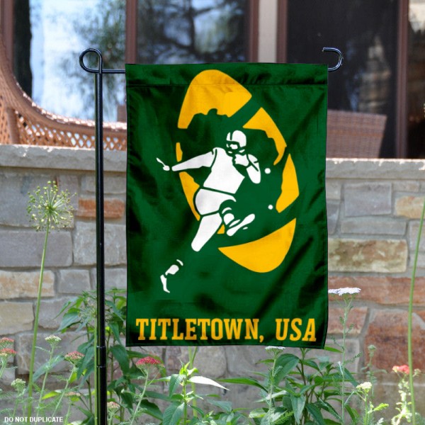 Green Bay Packers Double-Sided Garden Flag 002 (Pls Check Description For Details)