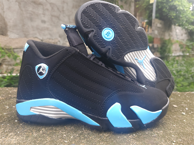 Men's Running weapon Air Jordan 14 Black Shoes 020