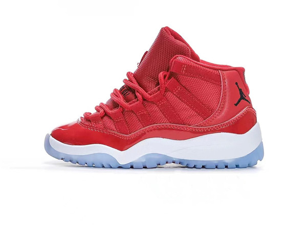 Youth Running Weapon Air Jordan 11 Red Shoes 001 Youth Running Weapon Air Jordan 11 Red Shoes 001