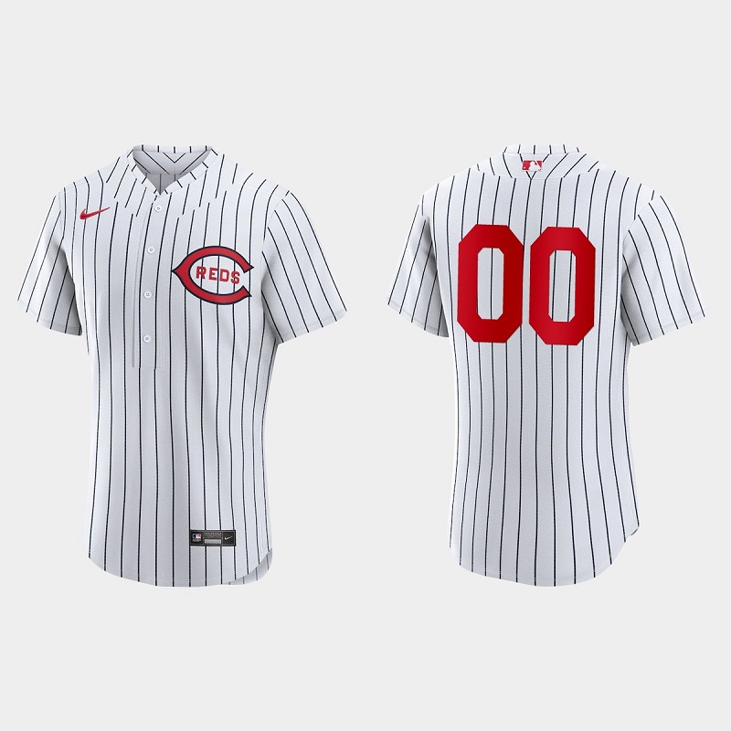 Men's Cincinnati Reds Active Player Custom 2022 White Field Of Dreams Stitched Baseball Jersey