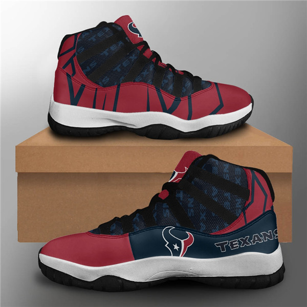Men's Houston Texans Air Jordan 11 Sneakers 2001