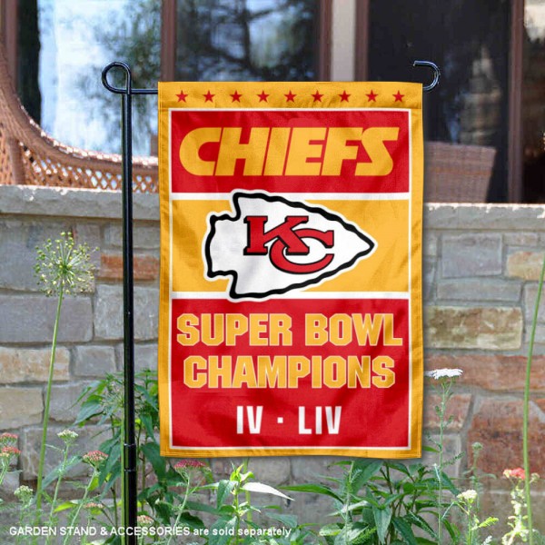 Kansas City Chiefs Double-Sided Garden Flag 003 (Pls Check Description For Details)